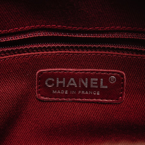 CHANEL Cambon Line Metallic Chain 2006-2008 No. 11 Shoulder Bag gold WS27366