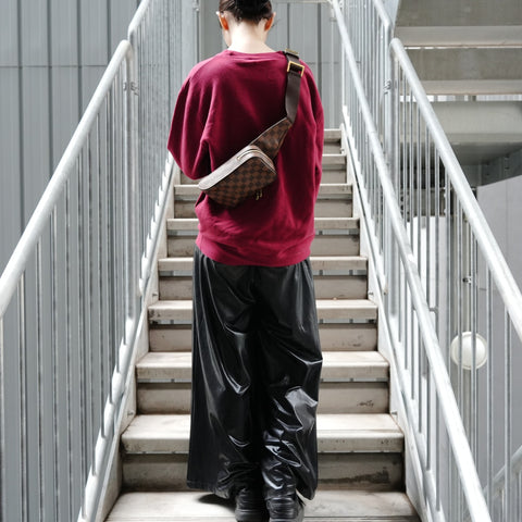 LOUIS VUITTON Damier Geronimos N51994 made in 2005 Shoulder Bag Brown WS27368