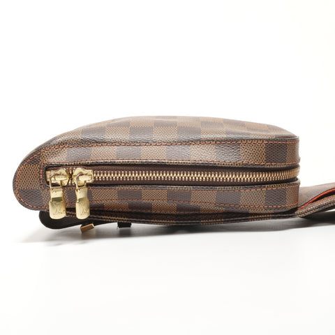 LOUIS VUITTON Damier Geronimos N51994 made in 2005 Shoulder Bag Brown WS27368