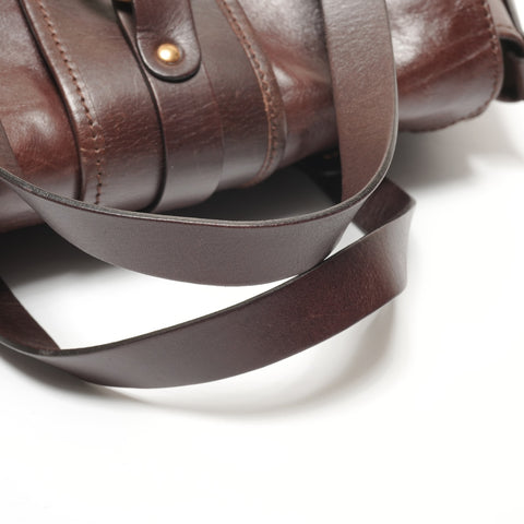 Chloe Kerala leather Boston bag Handbag Brown WS27369