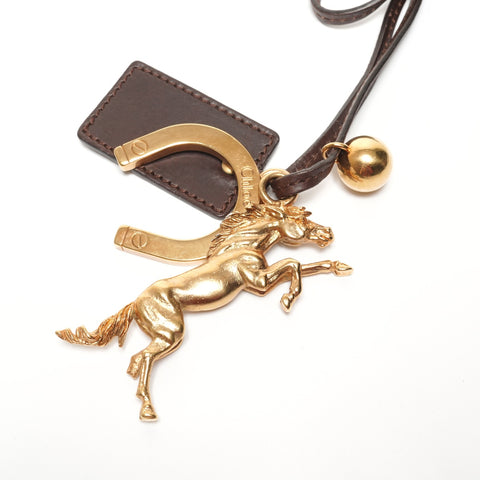 Chloe Kerala leather Boston bag Handbag Brown WS27369