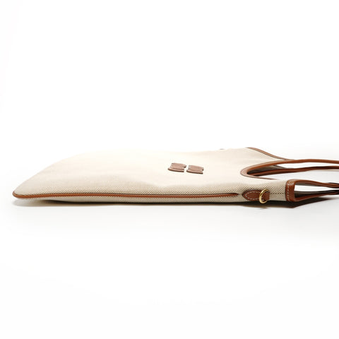 Miu Miu Canvas Hobo Regular Shoulder Bag beige WS27370