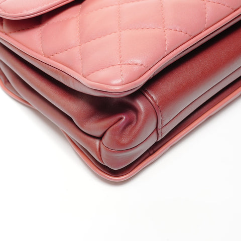 CHANEL Matelasse Chain Daily Companion 25 Series 2018 Shoulder Bag pink WS27377