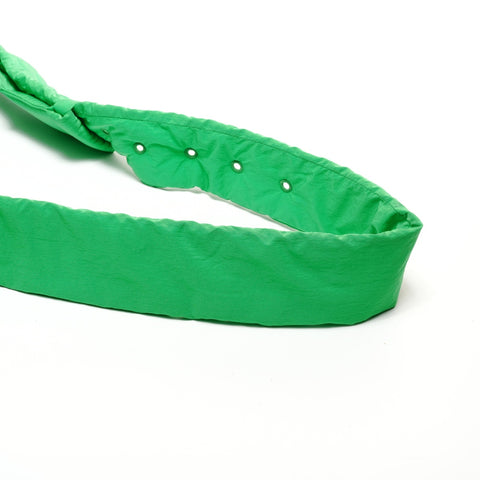 BOTTEGAVENETA Candy Nylon Cassette INTRECCIATO Shoulder Bag green WS27378