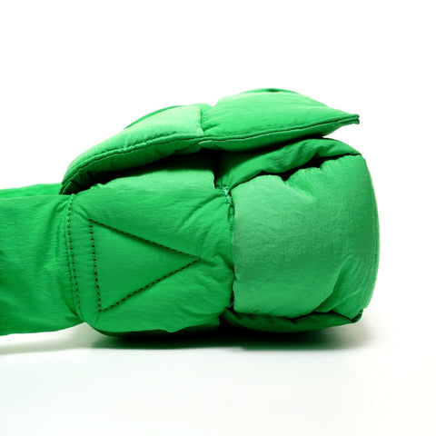 BOTTEGAVENETA Candy Nylon Cassette INTRECCIATO Shoulder Bag green WS27378
