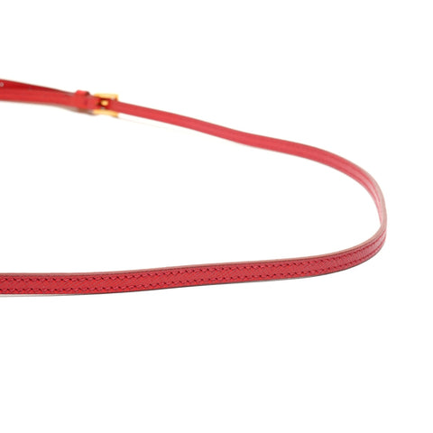 PRADA 2WAY Saffiano Leather Shoulder Bag Red WS27382