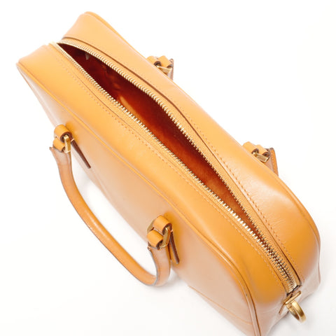 PRADA Triangle logo Handbag Orange WS27383