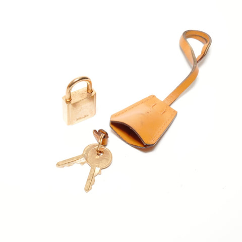 PRADA Triangle logo Handbag Orange WS27383