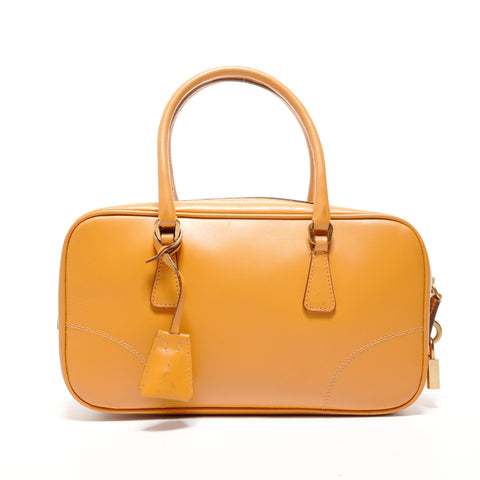 PRADA Triangle logo Handbag Orange WS27383