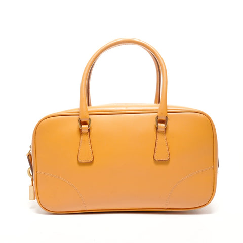 PRADA Triangle logo Handbag Orange WS27383