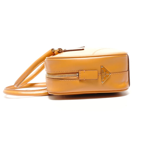 PRADA Triangle logo Handbag Orange WS27383