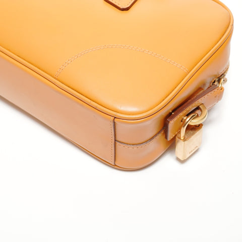 PRADA Triangle logo Handbag Orange WS27383