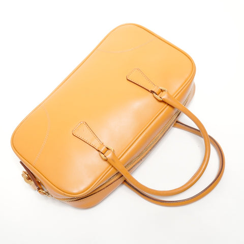 PRADA Triangle logo Handbag Orange WS27383