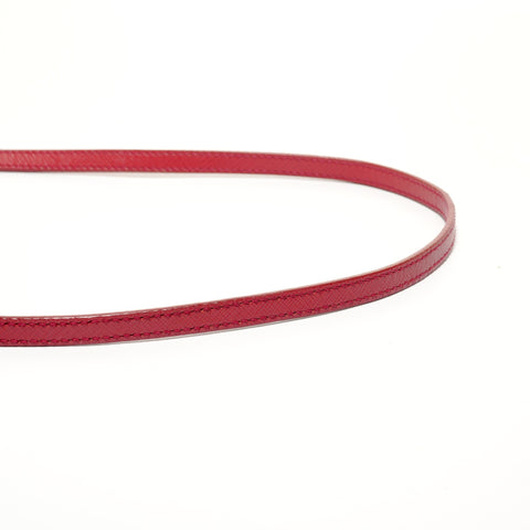 PRADA Saffiano 2way Handbag Red WS27384