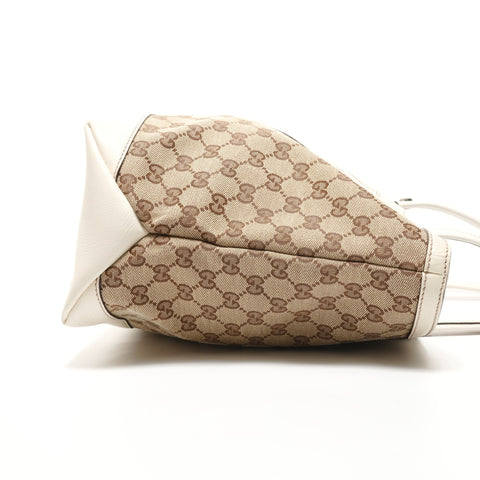 GUCCI GG Canvas Paglia GG Tote Bag Brown WS27386