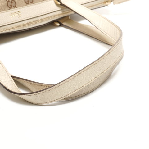 GUCCI GG Canvas Abbey Tote Tote Bag Brown WS27388