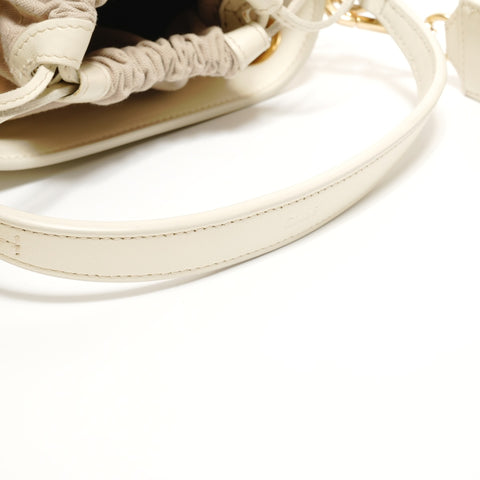 Chloe Roy Mini Bucket 2way Shoulder Bag beige WS27391