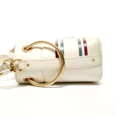 Chloe Roy Mini Bucket 2way Shoulder Bag beige WS27391