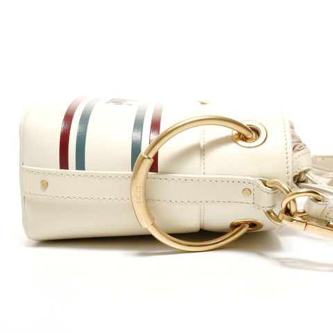 Chloe Roy Mini Bucket 2way Shoulder Bag beige WS27391