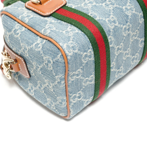 GUCCI Denim Ophidia Mini GG 2WAY Shoulder Bag blue WS27392
