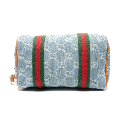 GUCCI Denim Ophidia Mini GG 2WAY Shoulder Bag blue WS27392