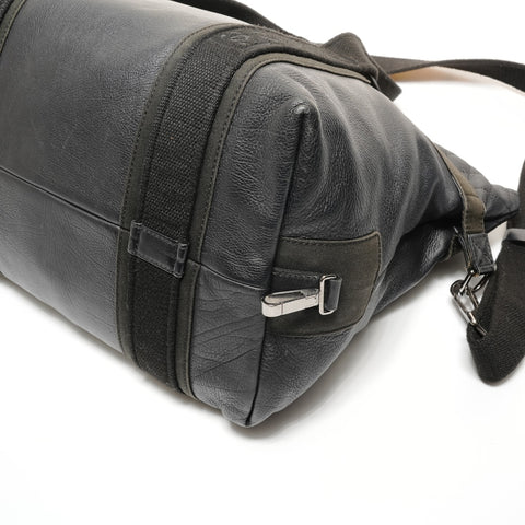 CHANEL No. 12 Sports Line Leather 2way Handbag black WS27397