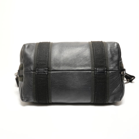 CHANEL No. 12 Sports Line Leather 2way Handbag black WS27397
