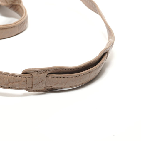 Alexander Wang Rocco Leather Satchel Shoulder Bag beige WS27399