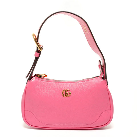GUCCI Aphrodite one belt GG Marmont Shoulder Bag pink WS27400
