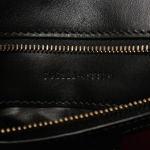 GUCCI GG Marmont Leather Chainshoulder Shoulder Bag black WS27404