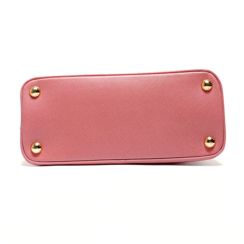 PRADA Saffiano 2way Handbag pink WS27408