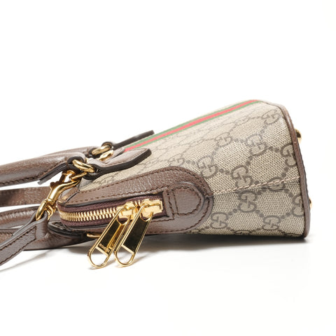 GUCCI Ophidia 2WAY Shoulder Bag Brown WS27409