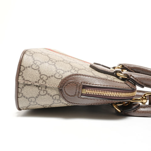 GUCCI Ophidia 2WAY Shoulder Bag Brown WS27409