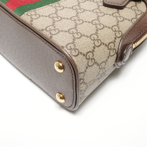 GUCCI Ophidia 2WAY Shoulder Bag Brown WS27409