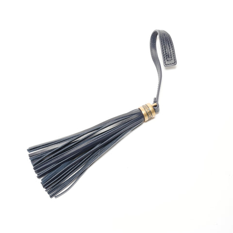 YVES SAINT LAURENT Lou Leather Shoulder Bag Navy WS27412