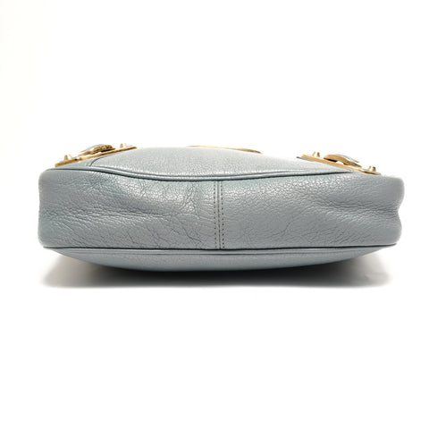 BALENCIAGA Giant Hip Blue Gray Shoulder Bag blue WS27416