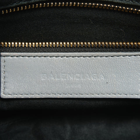 BALENCIAGA Giant Hip Blue Gray Shoulder Bag blue WS27416