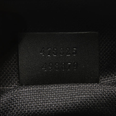 GUCCI GG Supreme Body Bag Shoulder Bag black WS27421