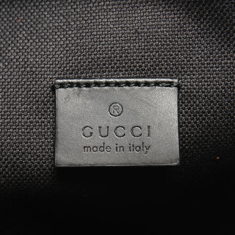 GUCCI GG Supreme Body Bag Shoulder Bag black WS27421