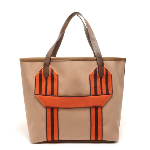 HERMES B stamped 1998 Pur Sangle Tote Tote Bag beige WS27422