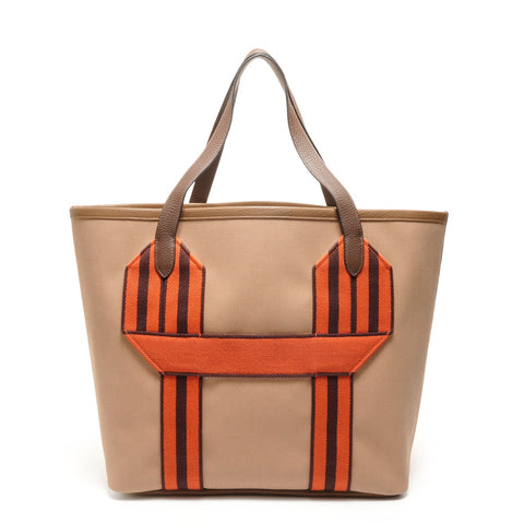 HERMES B stamped 1998 Pur Sangle Tote Tote Bag beige WS27422