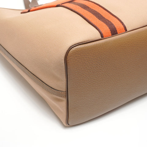 HERMES B stamped 1998 Pur Sangle Tote Tote Bag beige WS27422