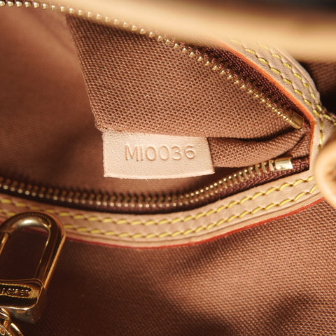 LOUIS VUITTON 2006 Batignolles Vertical Monogram Tote Bag Brown WS27423