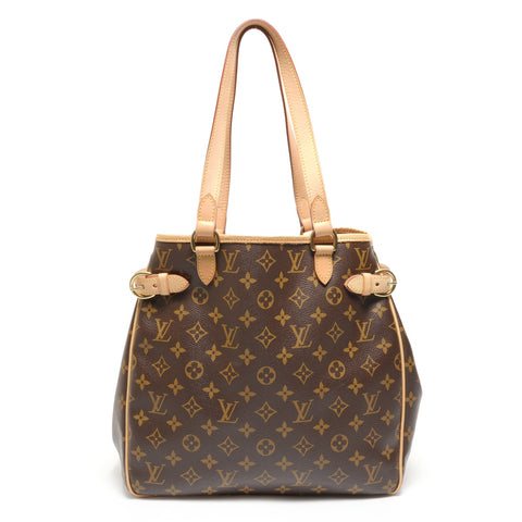 LOUIS VUITTON 2006 Batignolles Vertical Monogram Tote Bag Brown WS27423