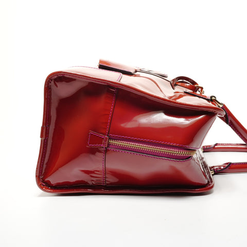LOEWE Amazona 36 Anagram Handbag Red WS27425