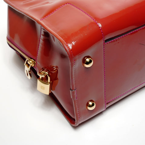 LOEWE Amazona 36 Anagram Handbag Red WS27425