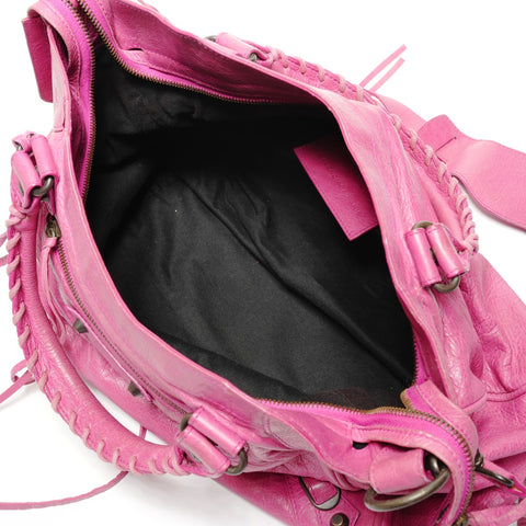 BALENCIAGA City 2WAY Shoulder Bag pink WS27433
