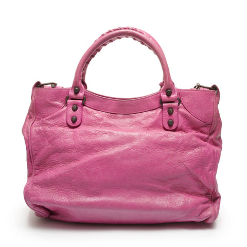 BALENCIAGA City 2WAY Shoulder Bag pink WS27433