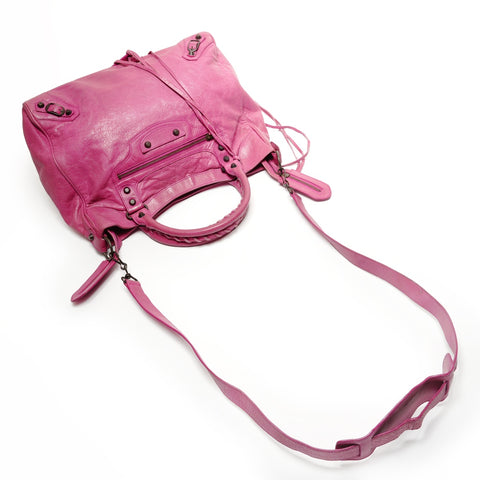 BALENCIAGA City 2WAY Shoulder Bag pink WS27433