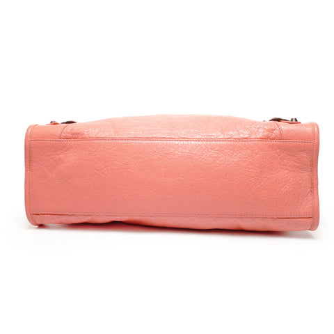 BALENCIAGA City 2WAY Coral Pink Shoulder Bag pink WS27434